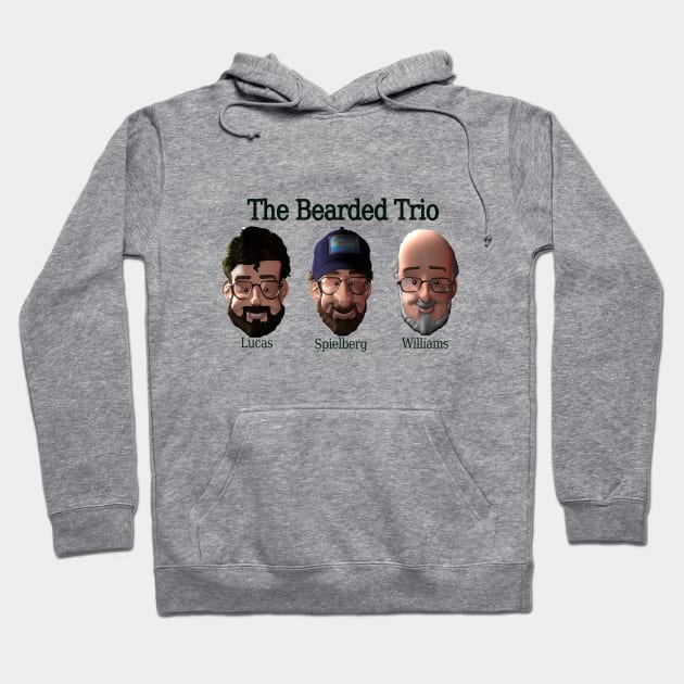 The Bearded Trio 2020 Design Hoodie by thebeardedtrio